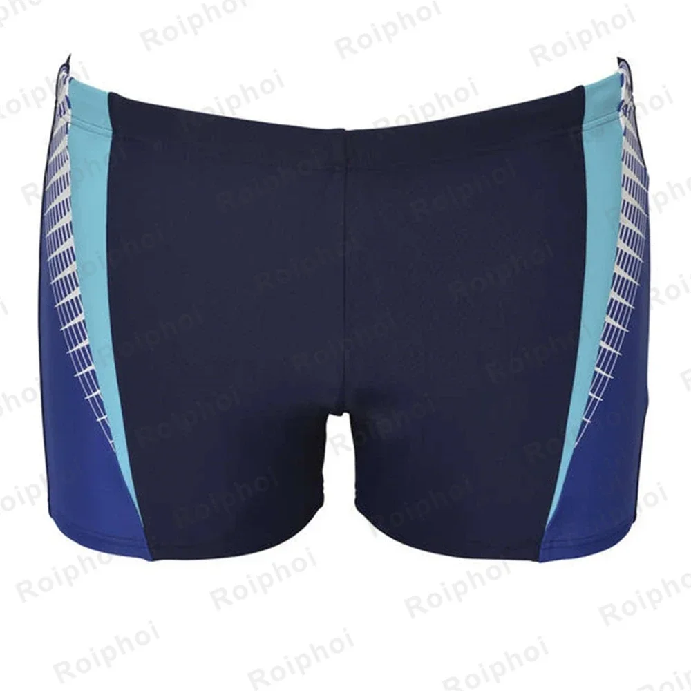 Men's Swimming Surf Shorts Swimsuit Swim Trunks Professional Summer Beach Tights Shorts Quick Dry Surf Swimming Sports Swimsuit