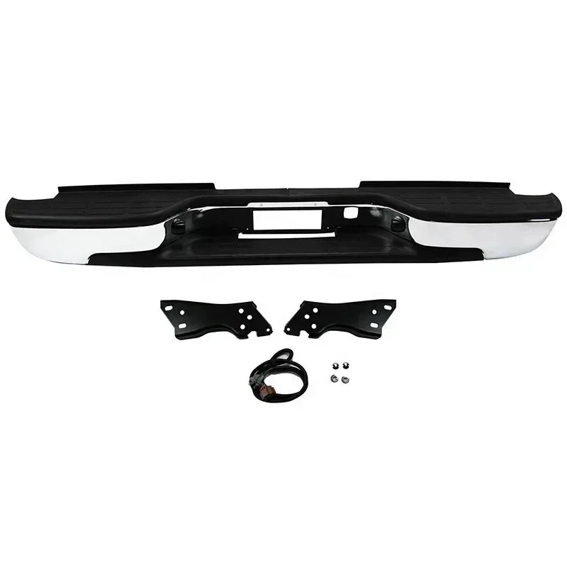 

Rear Bumper for Silverado 99-07 2500HD 3500 Chrome