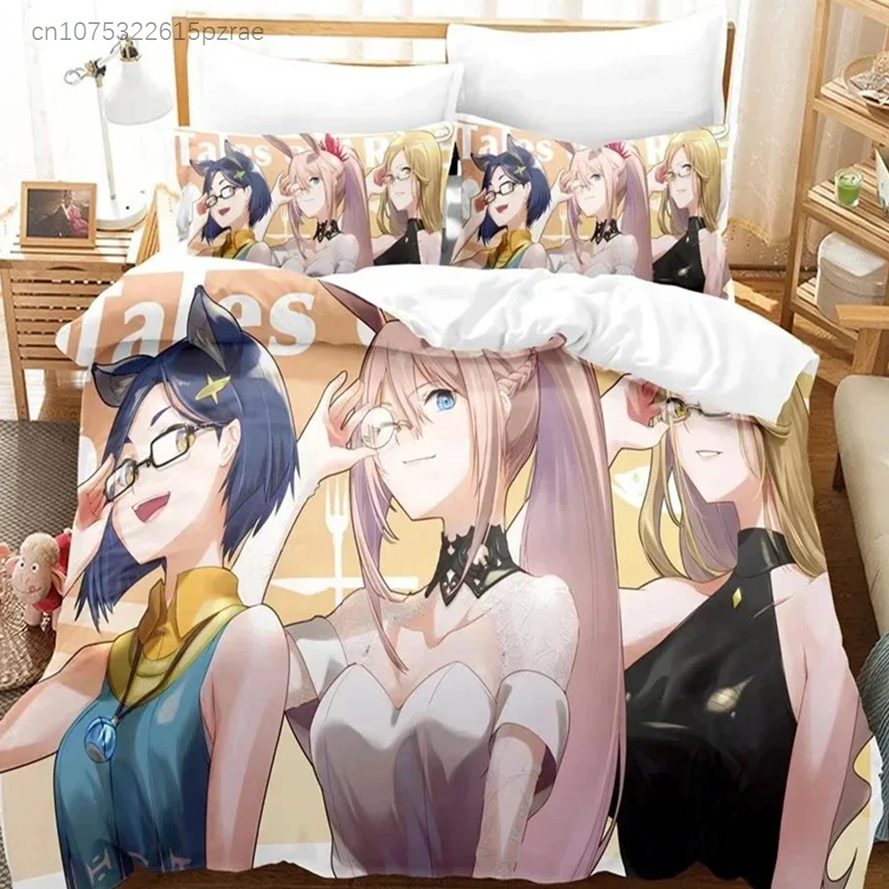Game Tales Of Arise Bedding Set Modern Bedding Set Printedt With Pillowcase Bed Duvet Cover Soft Queen King Size Bedclothes Home