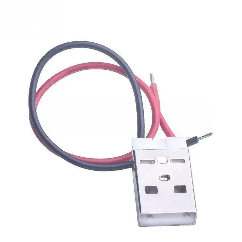 High Precision JCD 2Pin Micro USB Type C Male Female Jack Straight Welding Wire Connector for Repair Shops