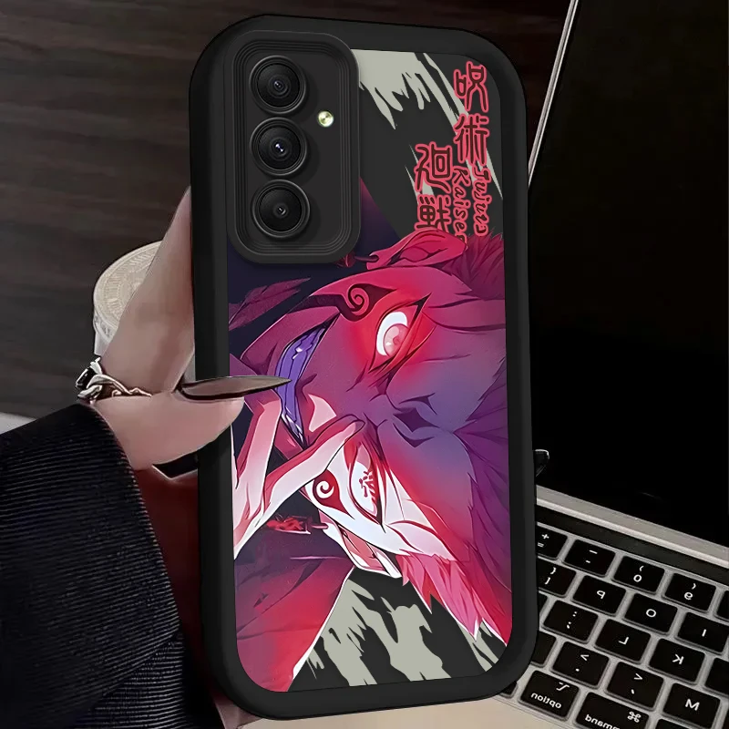 Etui Jujutsu Kaisen Gojo Satoru do Samsung Galaxy S24 S23 S22 S21 Ultra Plus FE A54 A34 A14 A73 A53 A33 5G Miękki silikonowy pokrowiec