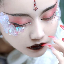 Mermaid Flake Eye accessories Fish scales Face Shiny Gel Pigment Eye Corner Stickers Eye Makeup Sequins Shell Sequins