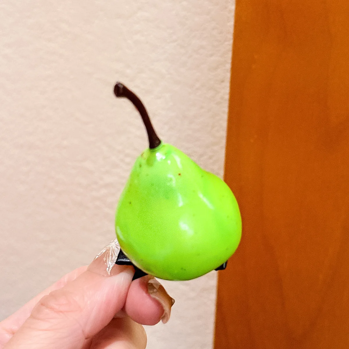 1 lustige Entenschnabel-Clip in Obst- und Gemüseform, niedliche Simulations-Obst-Haarspange, seitlicher Clip, gebrochene Haarspange für Damen – Detail 10