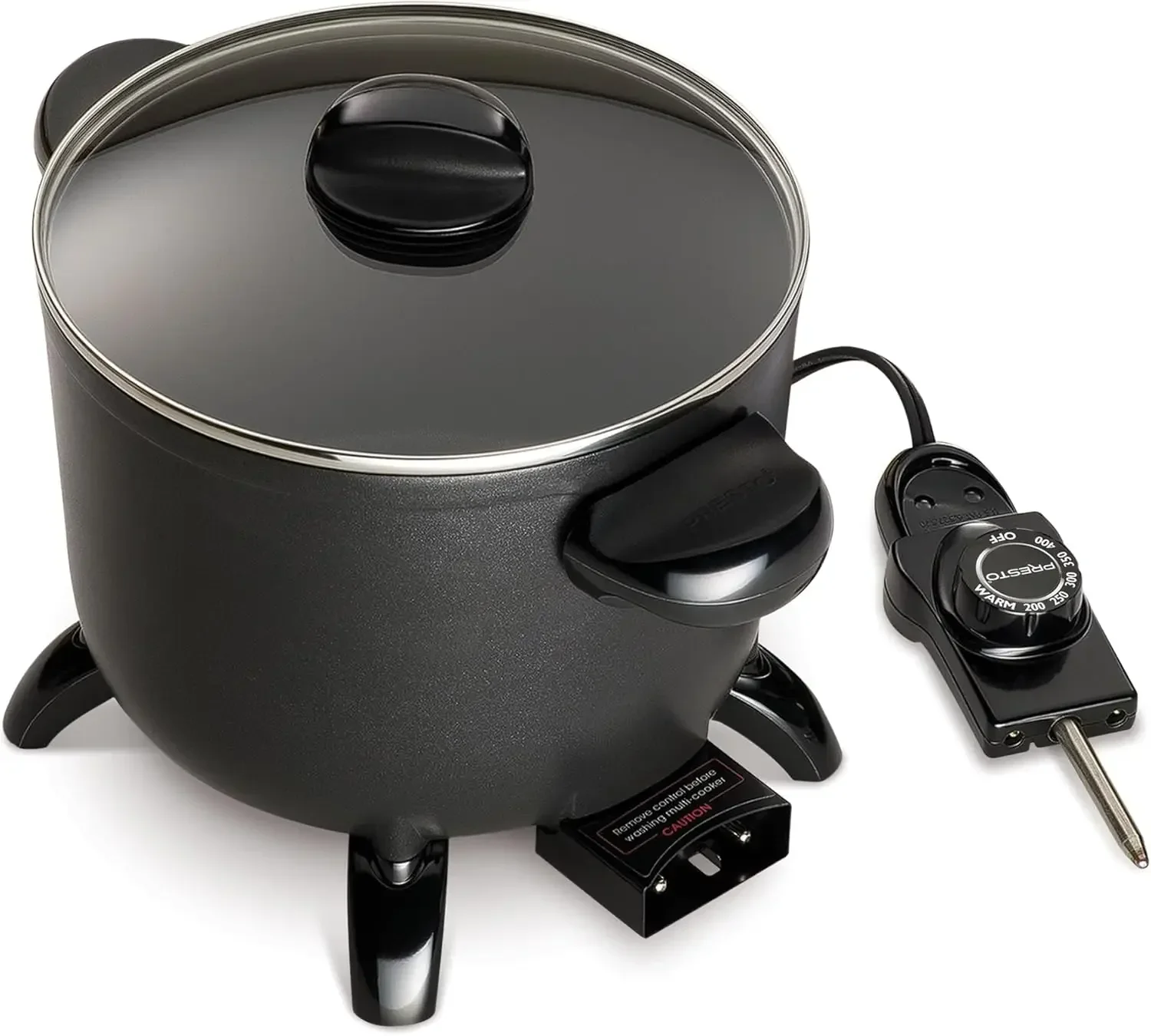 06006 Kitchen Kettle Multi-Cooker/Steamer, Black