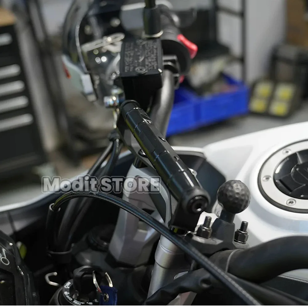 For Tiger Sport 660 Tiger Sport 800 2022-2026 Motorcycle Handlebar Extension Bracket GPS Navigation Crossbar Phone Stand 22MM