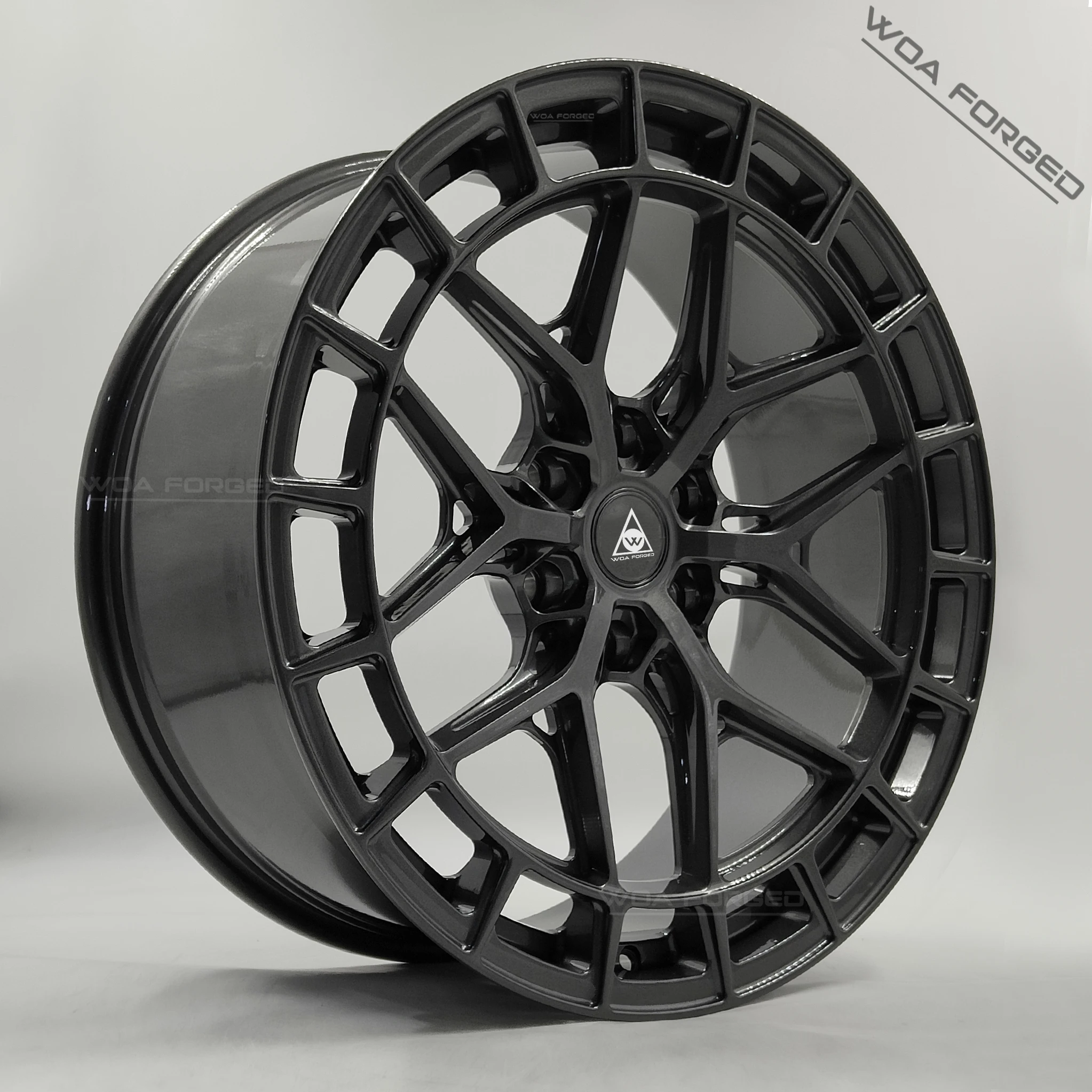 

6061T6 Chrome 1-Piece Deep Concave Forged Aluminum Wheel Brushed Polished 6X139.7 6X135 6X114.3 Compatible 17-22 Inch Racing 40m