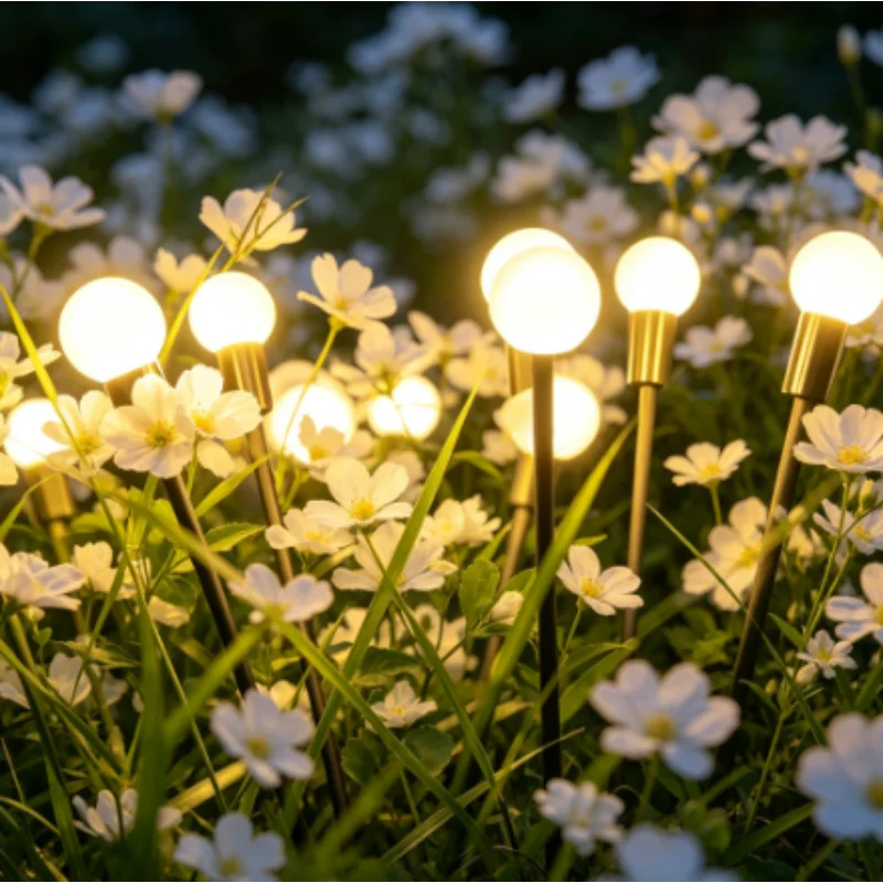 Solar Powered Firefly Lights, Upgraded Waterproof Outdoor Garden Lights for Yard Patio Decoration