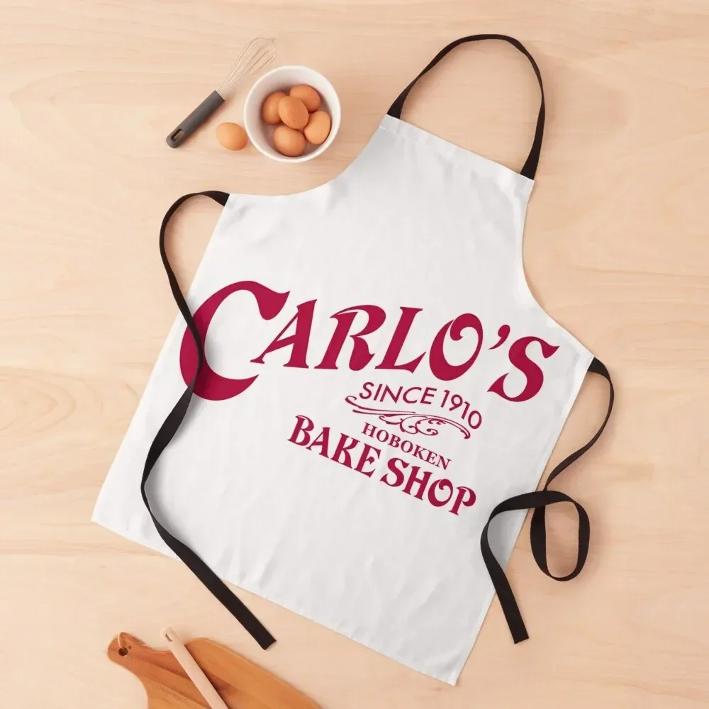 

Carlo's bake shop Apron for kitchen useful manicurist custom women's kitchen Trim Cloth Apron