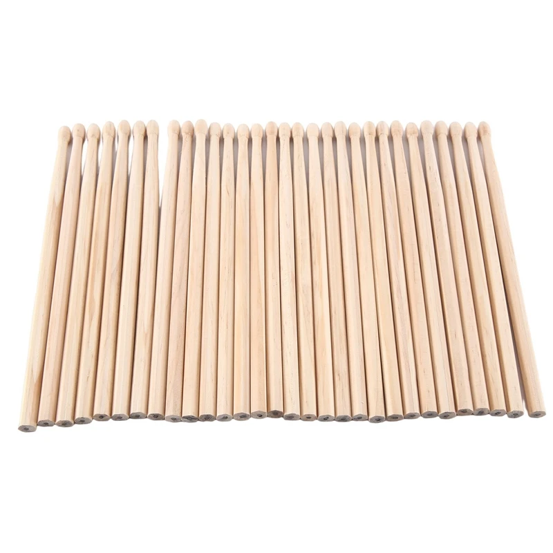 Lápis De Madeira HB Lápis, Shaped Shaped Drum Sticks, Suprimentos Estacionários para Escola e Escritório, 30 Pcs