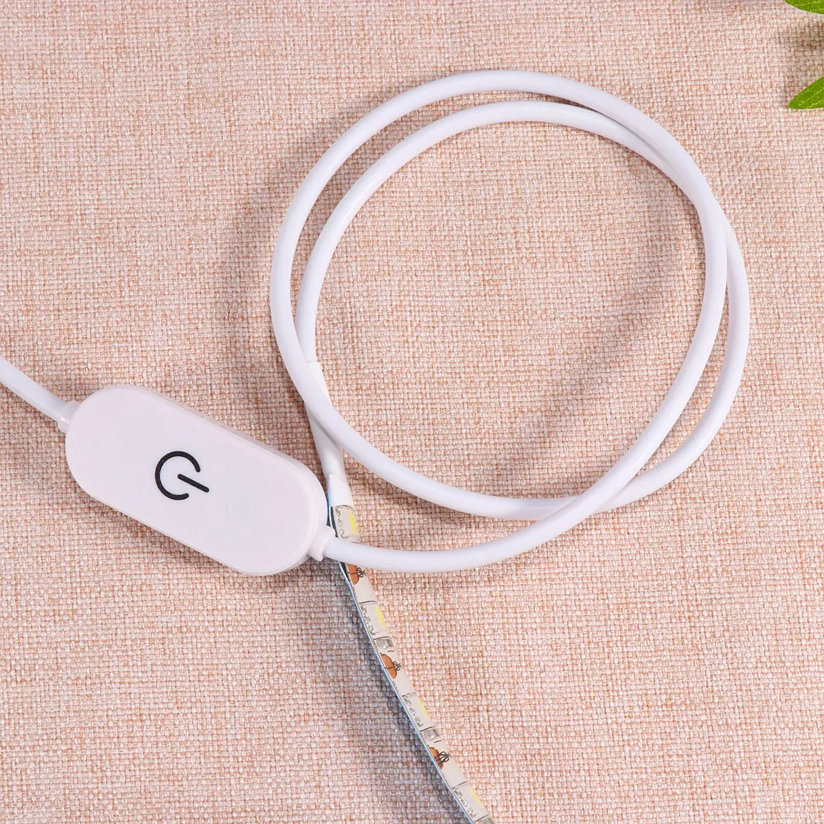 

Touch Switch Light Strip 5V LED Adhesive Waterproof Self Adhesive Rope Ribbon Sewing Machine Stage Decoration White