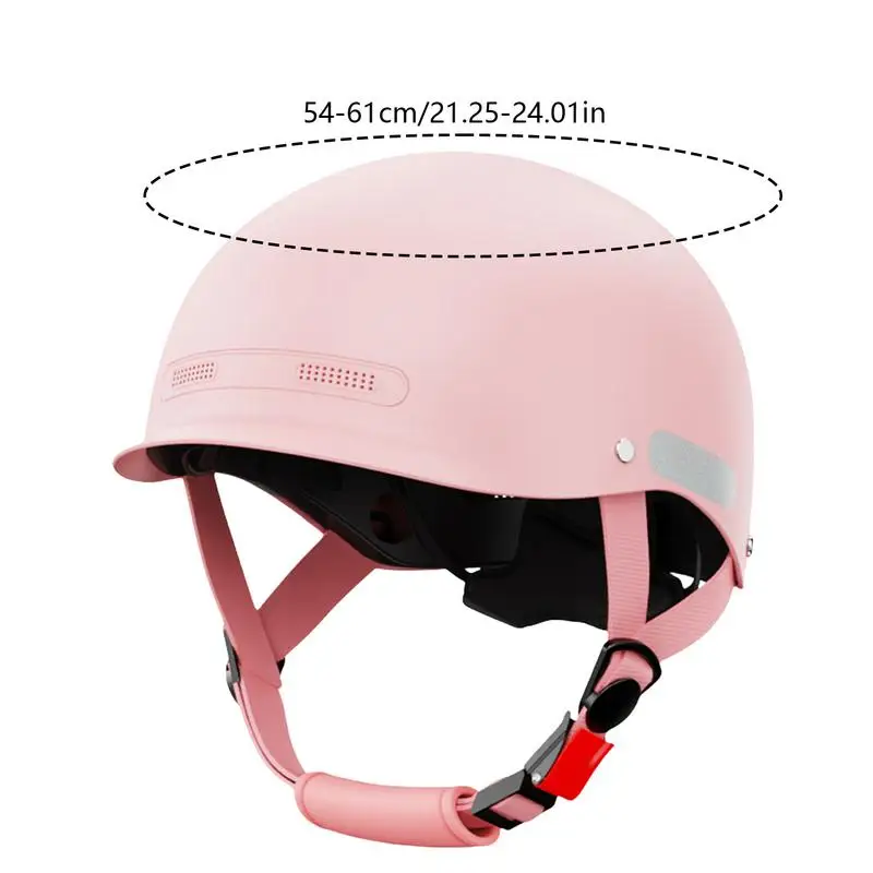 Motorcycle Helmet Bike Bicycle Baseball Caps Half Helmet Scooter MTB Cycling Safety Hard Hat Adults Riding Protect Equipment