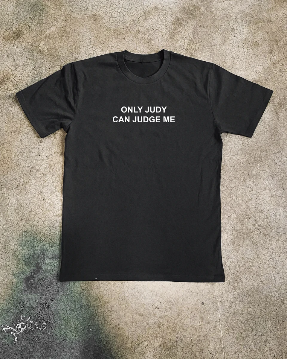 

Футболка Only JUDY CAN JUDGE ME в стиле ретро, повседневная, из чистого хлопка, с модным текстовым принтом, с коротким рукавом