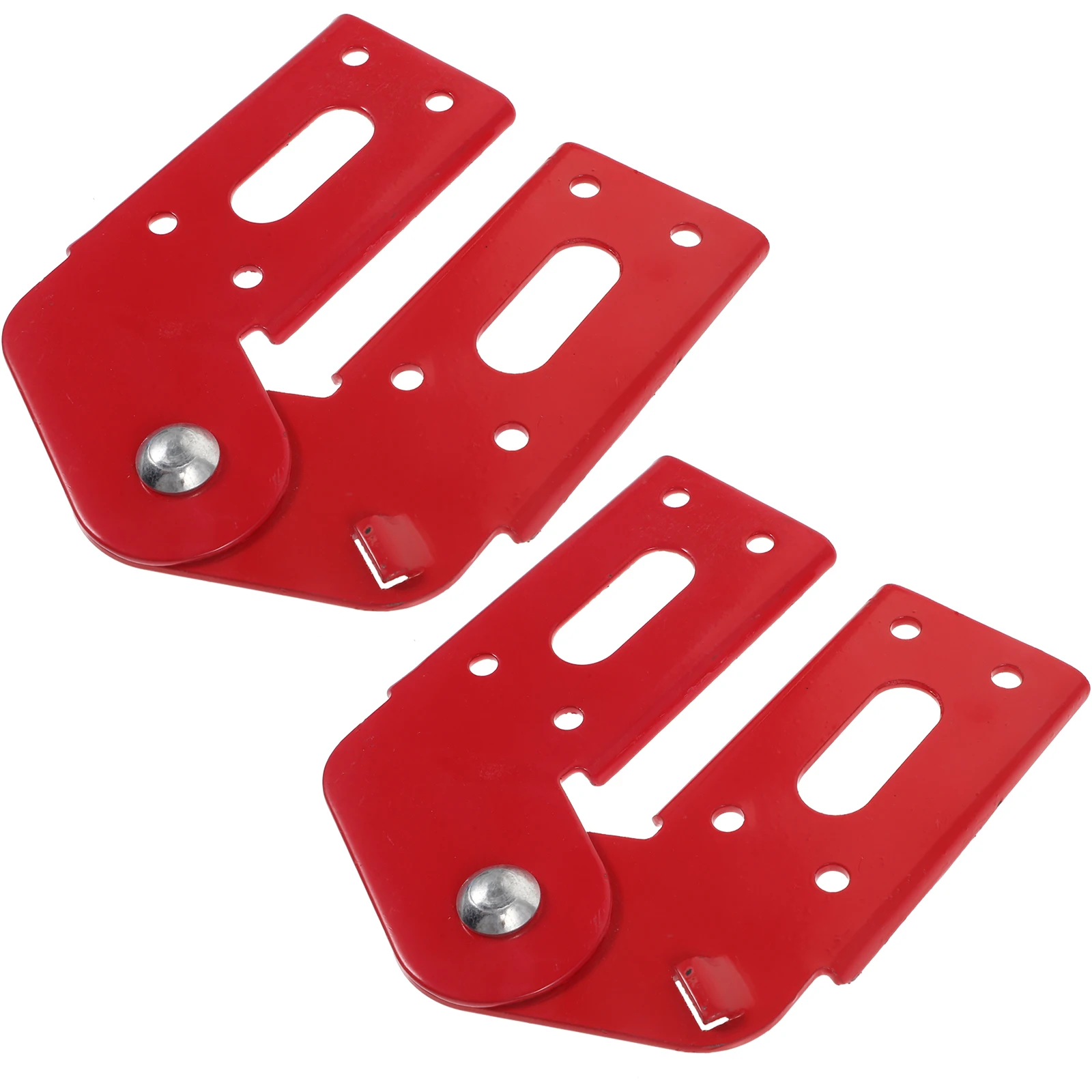 2pcs Heavy Hinge For Step Hinge Attic Attachment Attic Iron Step Ladder Joint Replacement Kit Ladder Accessories