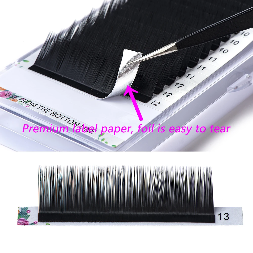 DOSMOTH  0.05/0.07 L 16rows  soft eyelash extension, false eyelashes