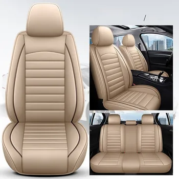 Universal all-inclusive car leather seat cover for Hyundai ix35 Santa Tucson Renalang Domina Elantra Accent auto accessories