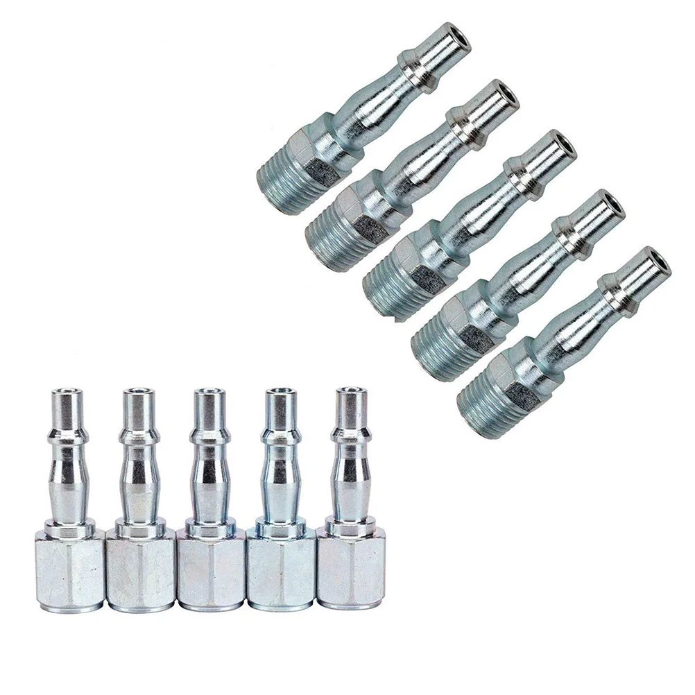 

10 PCS/Set Pneumatic Fittings Push Straight Connectors Air Tube Through Reducer