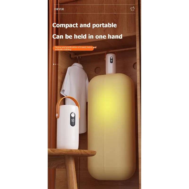 

ABBZ-компактная складная сушилка для одежды - для умной быстросохнущей, портативная для путешествий, машина для сушки детской одежды с вилкой европейского стандарта