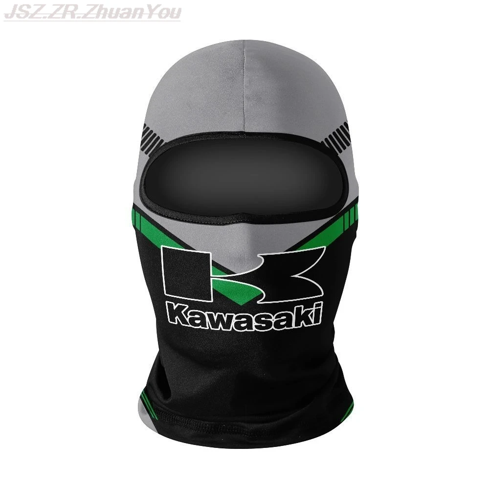 Kawasaki Bike Ice Silk Головной чехол Мотоциклетная солнцезащитная