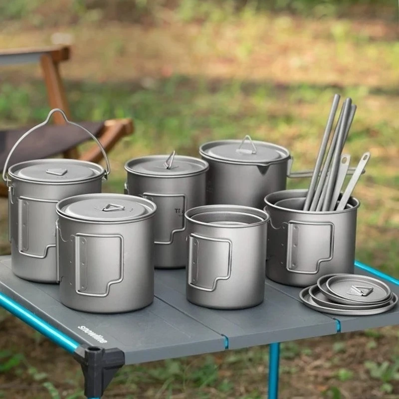 

Легкая портативная титановая кружка для чая и кофе с складной ручкой для кемпинга, походов и путешествий