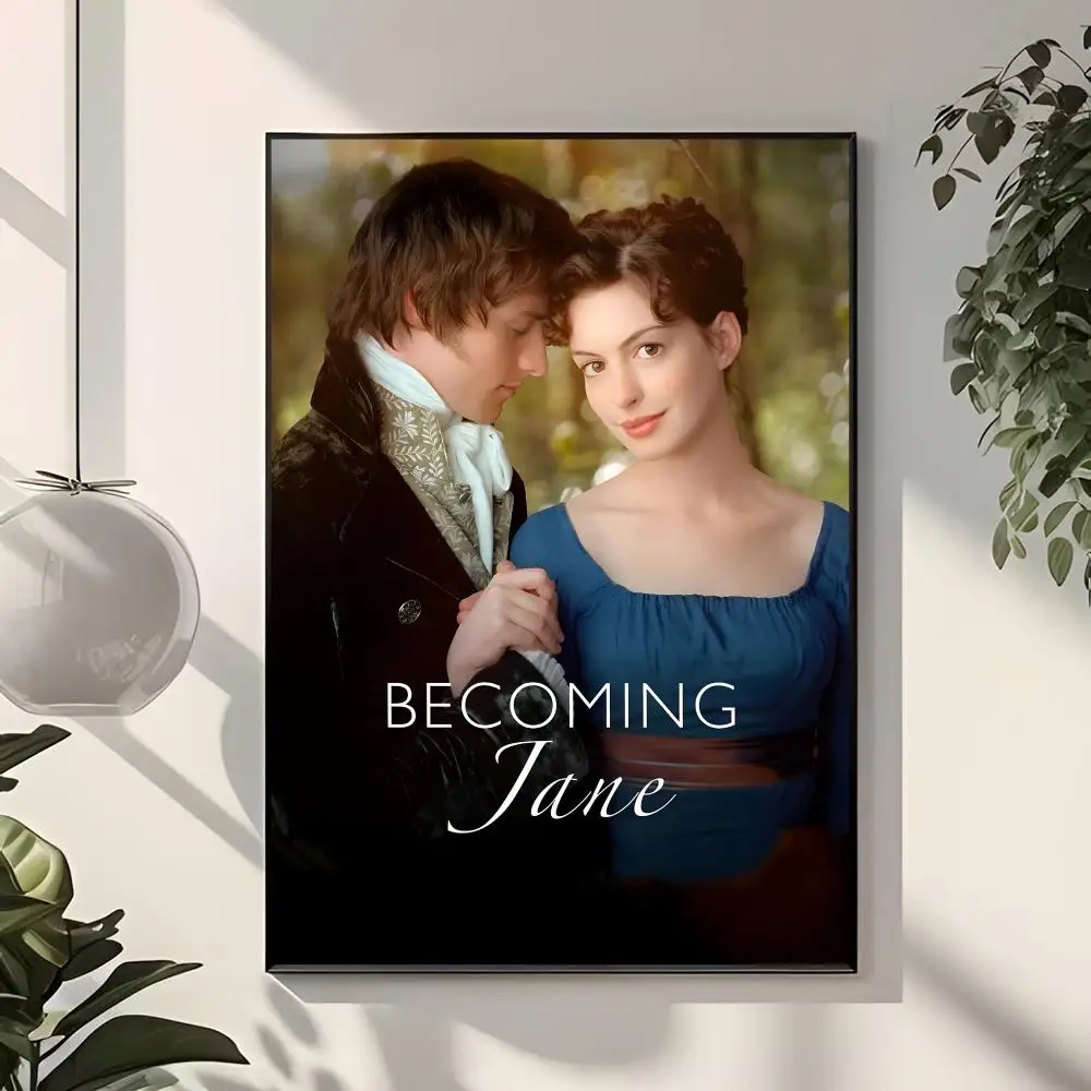 Warm Period Movie B-Becoming Jane Poster  Classic Home Interior Design & Modern Wall Decor Art Collection