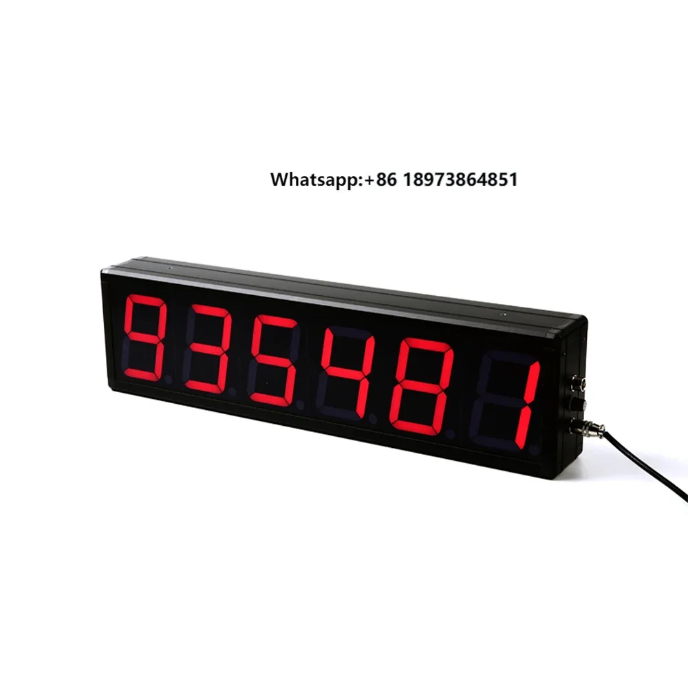 

JDMS-D6 Digital Counting Speedometer RPM Meter Timer Hour Meter with Double Sides Display
