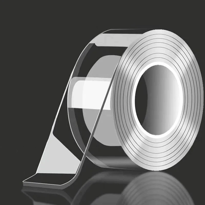 Nano Double Sided Adhesive Tape 2cm 3cm 5cm Width 1m 3m 5m 10m Length Waterproof Transparent Tape