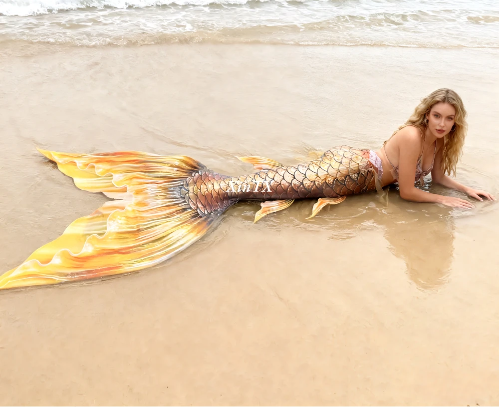 

Professionally made mermaid tails, mermaid costume for adult women, swimwear for swimming and aquarium performance, cosplay.