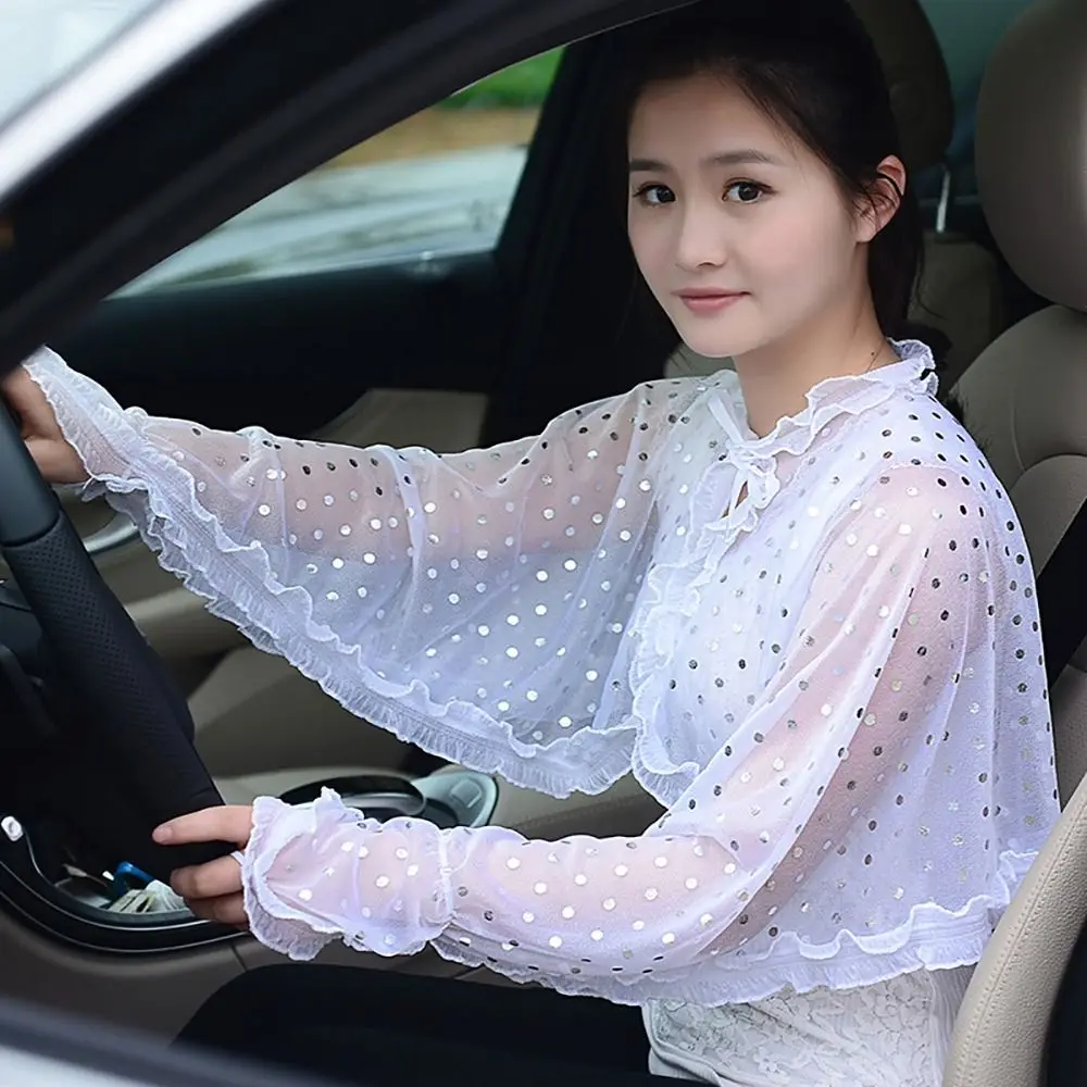 Spring Beach Scarf Summer Chiffon Scarf Uv Protection Sunscreen Clothes for Seaside