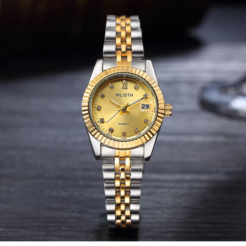 Reloj Mujer 2022 석영 손목 시계 여성 패션 Wlisth 탑 브랜드 럭셔리 유명 숙녀 시계 달력 Relogio Feminino Hodinky