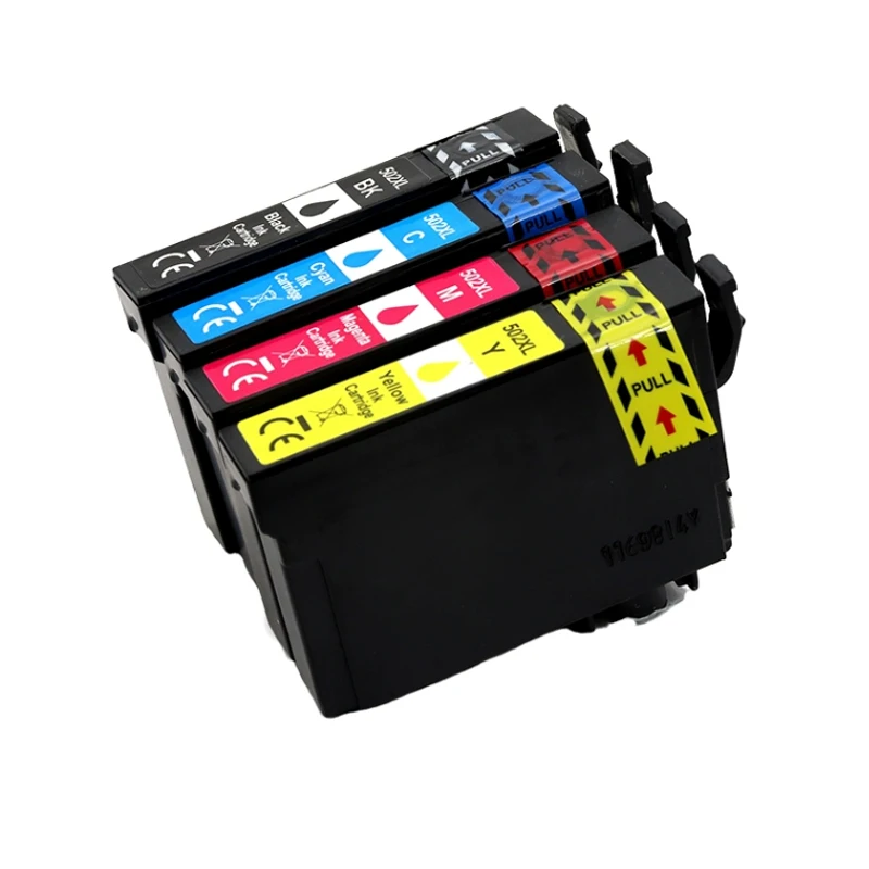 T502xl 502 502xl Volledige Inktcartridge Met Chip Compatibel Voor Epson Xp5100 Xp5105 Wf2860 Wf2865 Printers