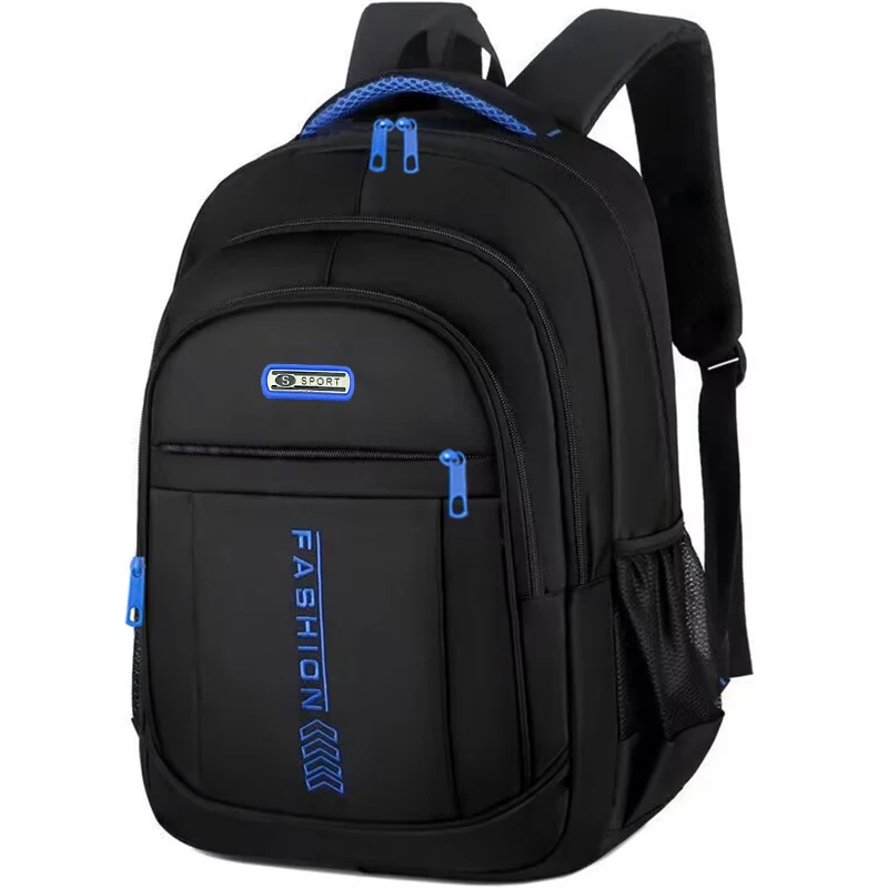 حقيبة ظهر متعددة الجيوب ذات سعة كبيرة، أنيقة ومتعددة الاستخدامات، يمكن حملها للسفر، مع أشرطة كتف قابلة للتعديل