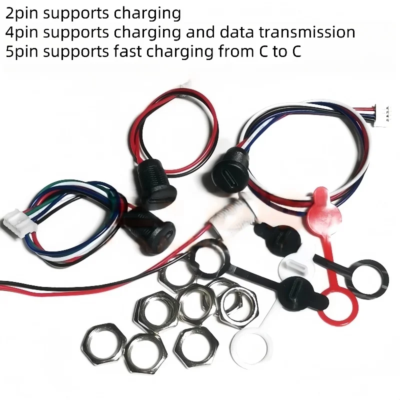 yZ[z1-10  2Pin-6pin USB-C ^Cv C TPC hRlN^ PH2.0 P[uXWbN\Pbg LED PPD CC [dibgbN