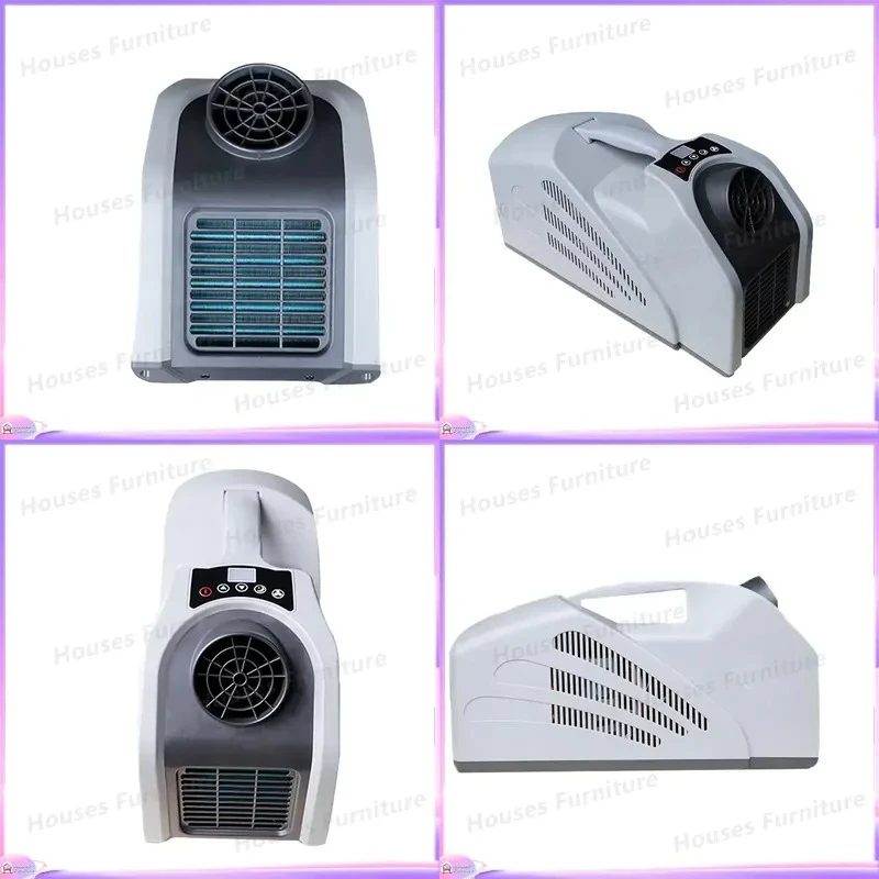 Mini Portable Air Conditioner 12V 24V DC 250W R134A Compressor Small Cooling System for Car Truck RV Camper Boat Home Office