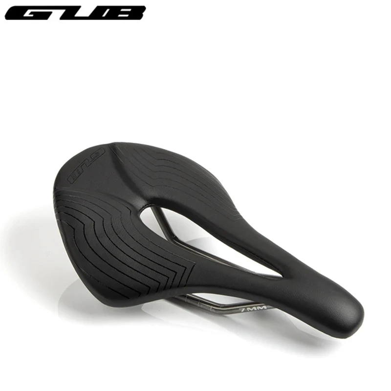 GUB 1183 Bicycle Carbon Fiber Saddle Ergonomic Hollow Design Titanium Alloy Road Mountain Bike Bicycle Saddle Ultra Light