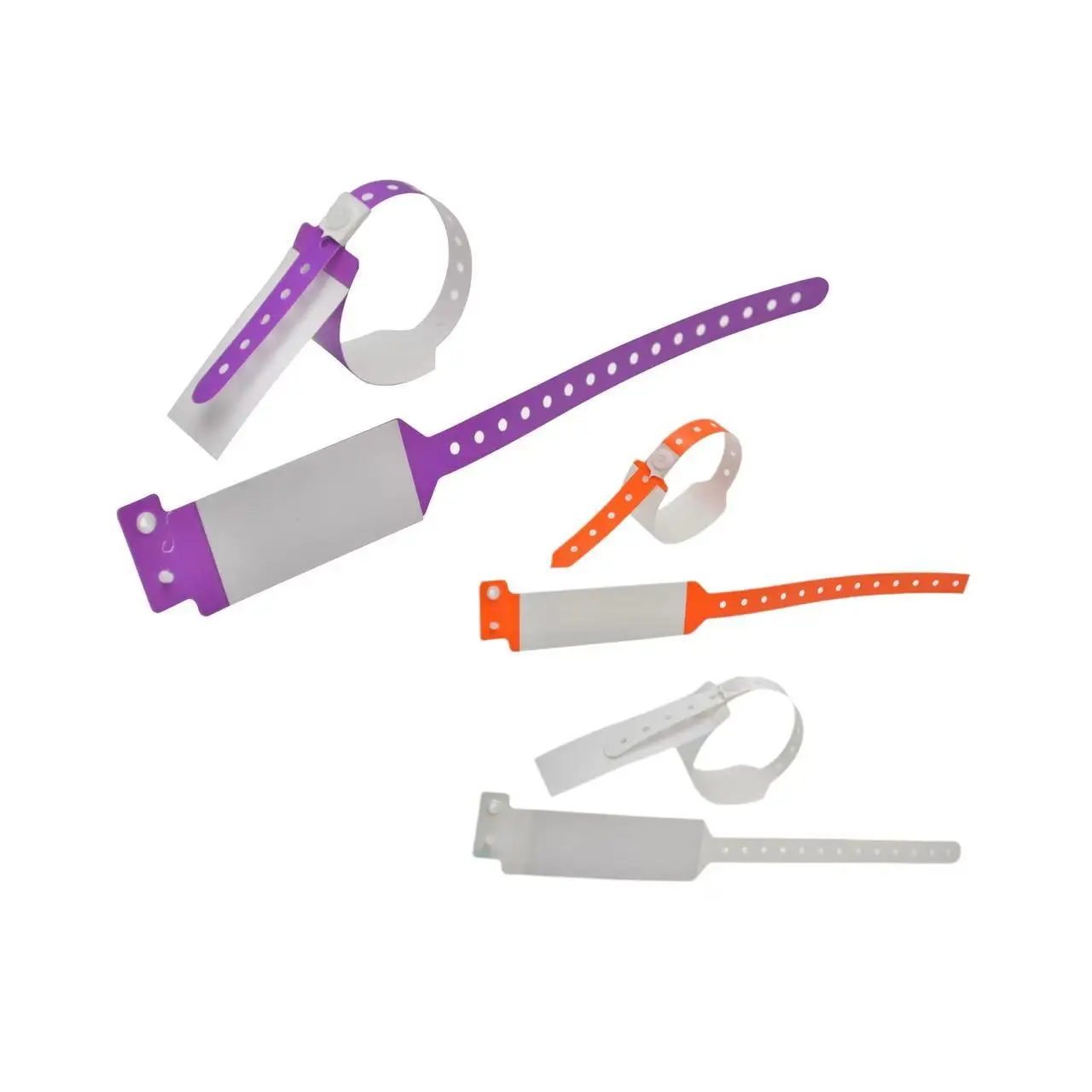 

Custom Cheap Disposable Factory Direct Plastic Adult Adhesive Band Wristband