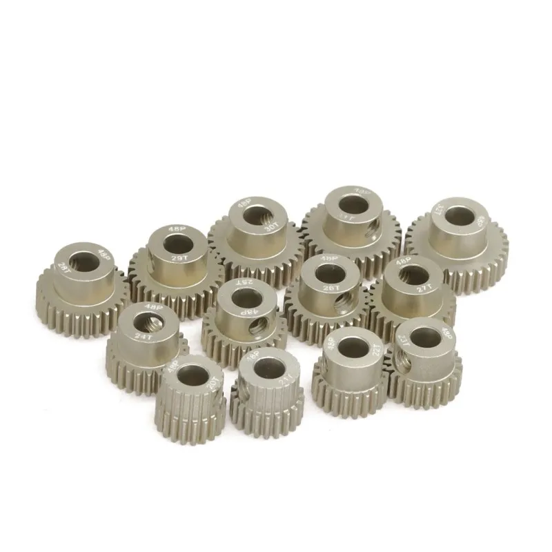 【Big Deal】For 1/10 Scale For 5Mm Axle Brushless And Brushed Motor Compatible 13PCS RC Car Upgrade Gear 20T-32T Kit