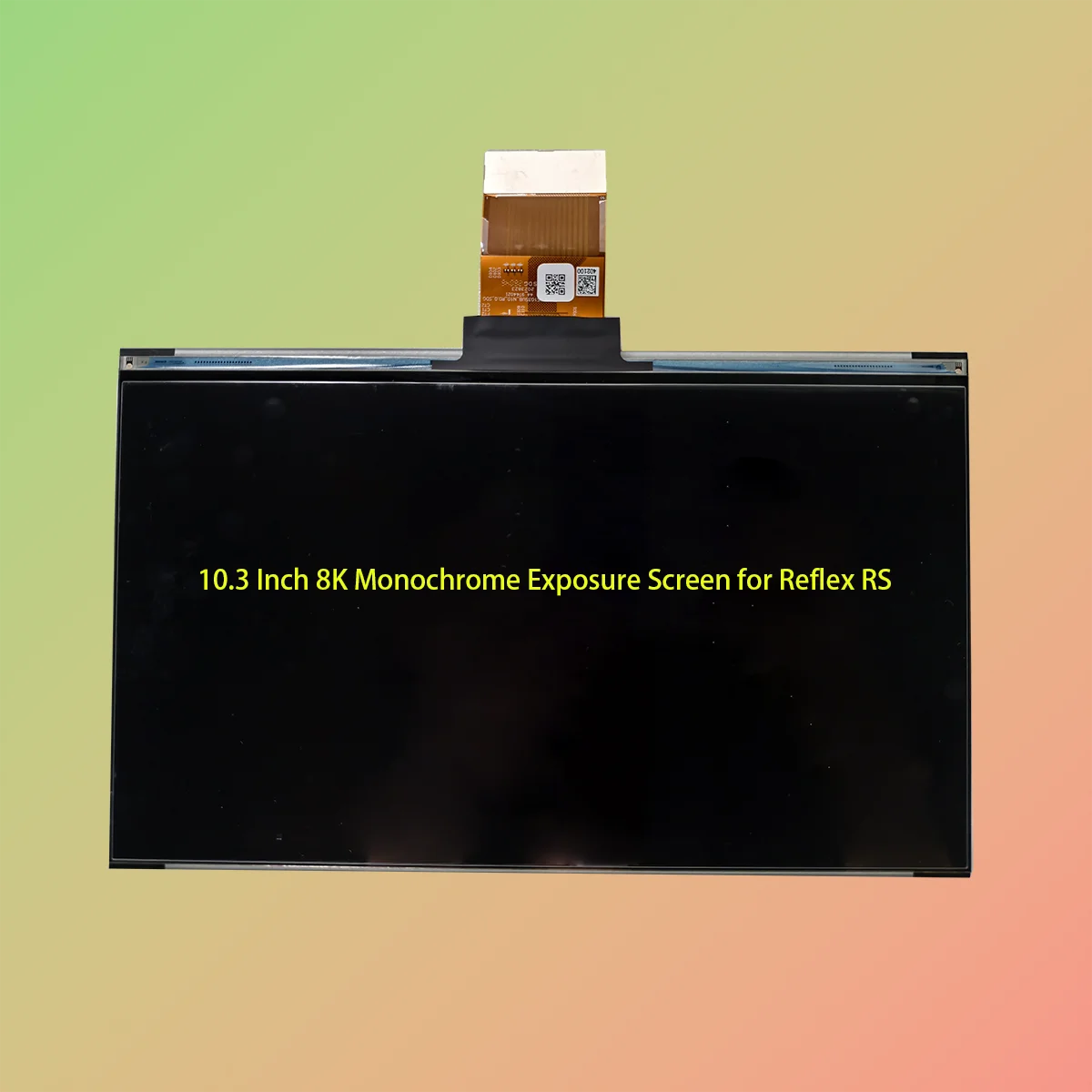 HeyGears Reflex RS 10.3 Inch 8K Monochrome Exposure Screen with Pre-attached Glass for Resin 3D Printer