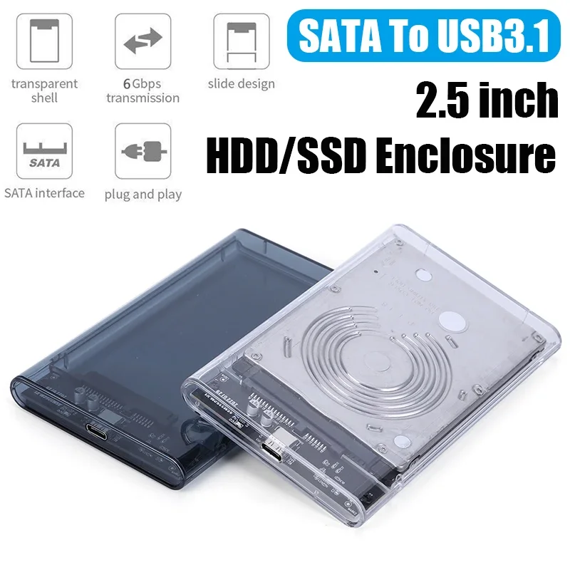 

Внешний жесткий диск с интерфейсом USB 2,5, 3,1 дюйма, 6 Гбит/с