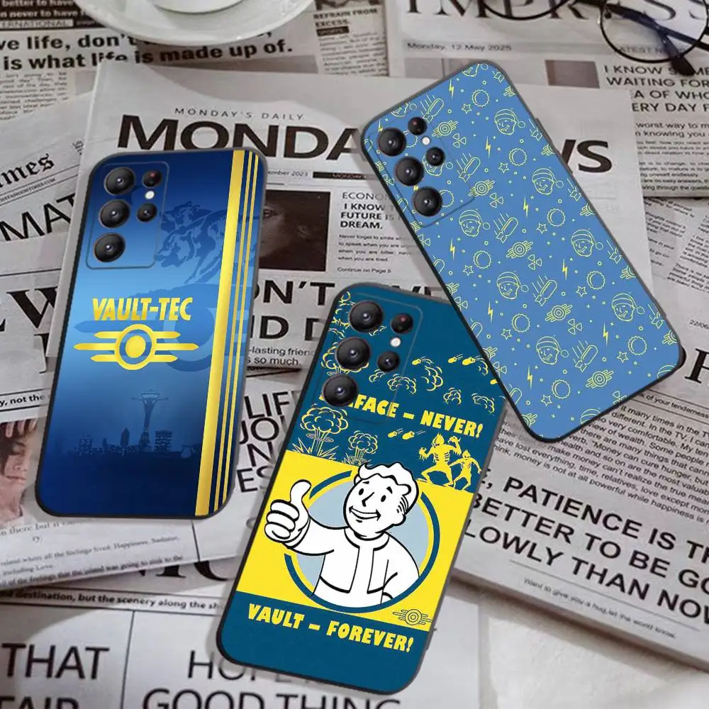 Funda para Teléfono con Diseño de Videojuego Fallout Serie S 4 para Samsung S 24 Fe 25 Ultra Plus 20 Lite 21 30 22 23 24 22 Ultra 5G