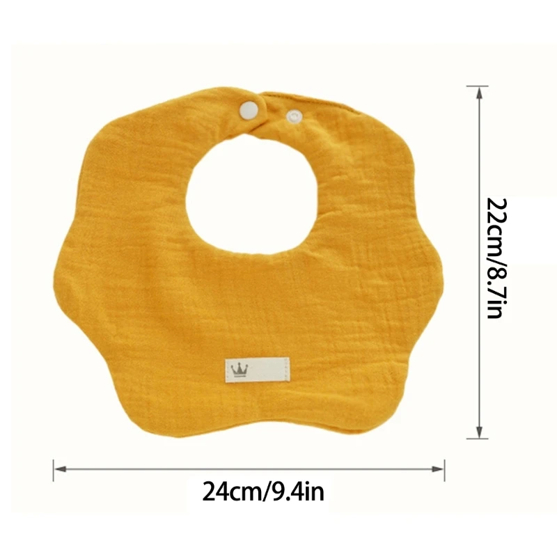 Bavoirs d'alimentation, serviette salive, tablier doux respirant, chiffons rot, fourniture pour bébé D5QA