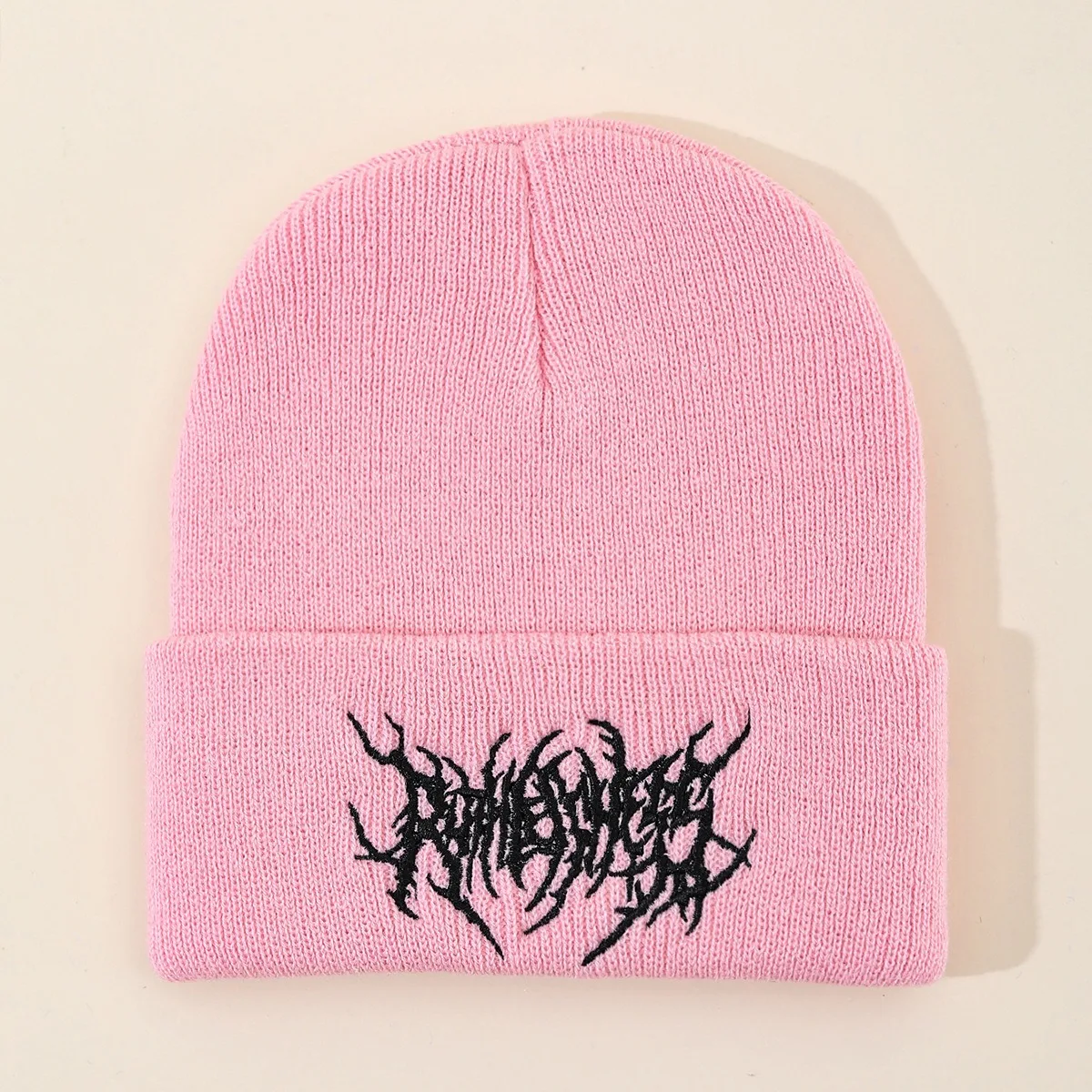 جديد الجمجمة متماسكة قبعة للجنسين الشرير الاكريليك قبعة الشتاء الشارع القوطية قبعة للرجال والنساء