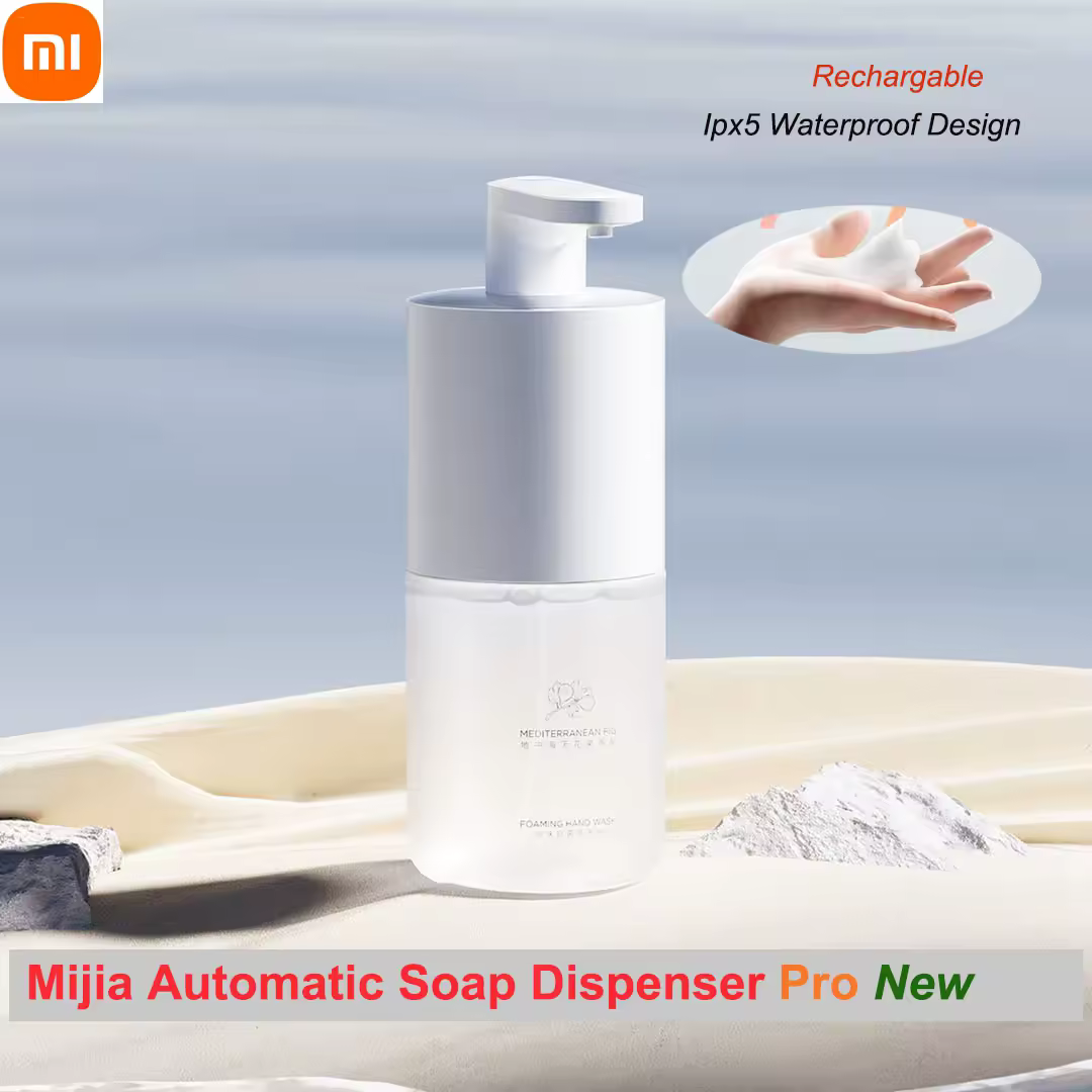 Neues Design Xiaomi Mijia Wiederaufladbarer automatischer Induktionsschäumender automatischer Seifenspender Pro Handwaschmaschine Waschen 0,2 s Infrarot