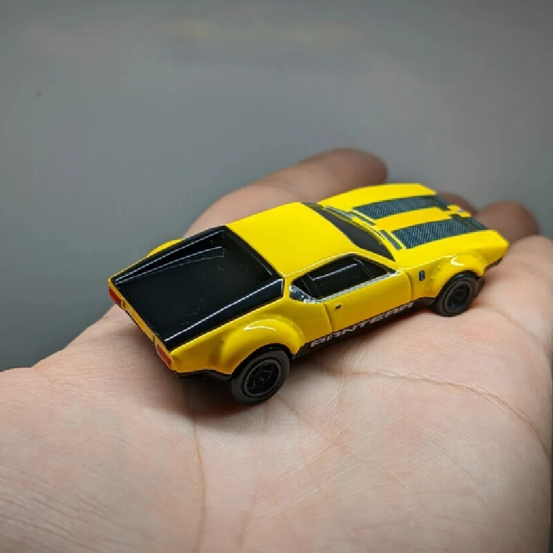 Echte Hot Wheels Premium Druckgussautos De Tomaso Pantera Gruppo 4, Sammlerstück 1:64, Druckgussauto, Modellfahrzeug, Legierung, Spielzeug, Geschenke