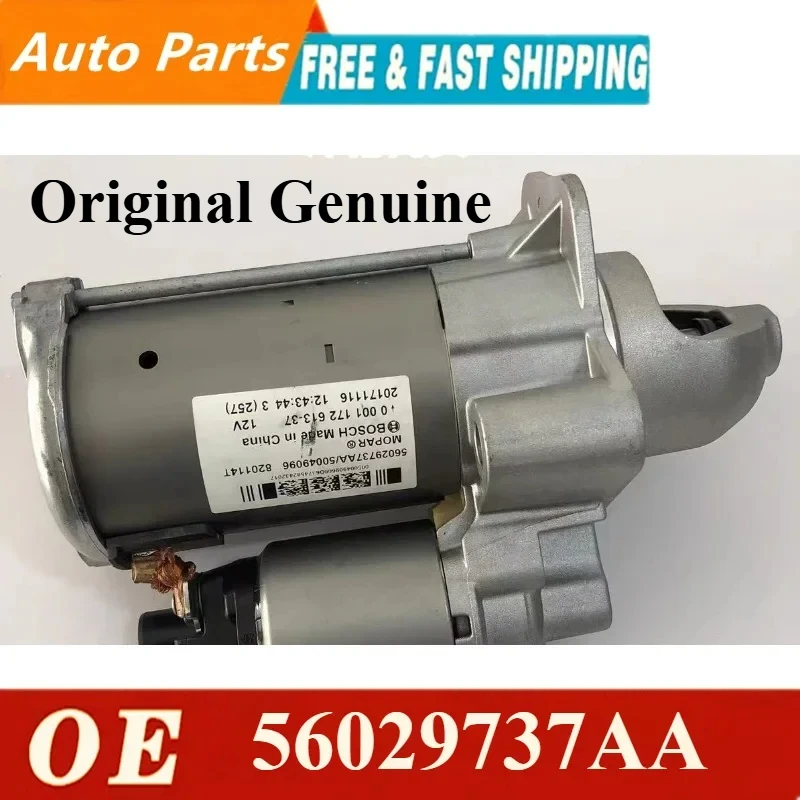 Original Genuine Fit For 2019 2020 JEEP CHEROKEE WRANGLER 2.0L STARTER 56029737AA