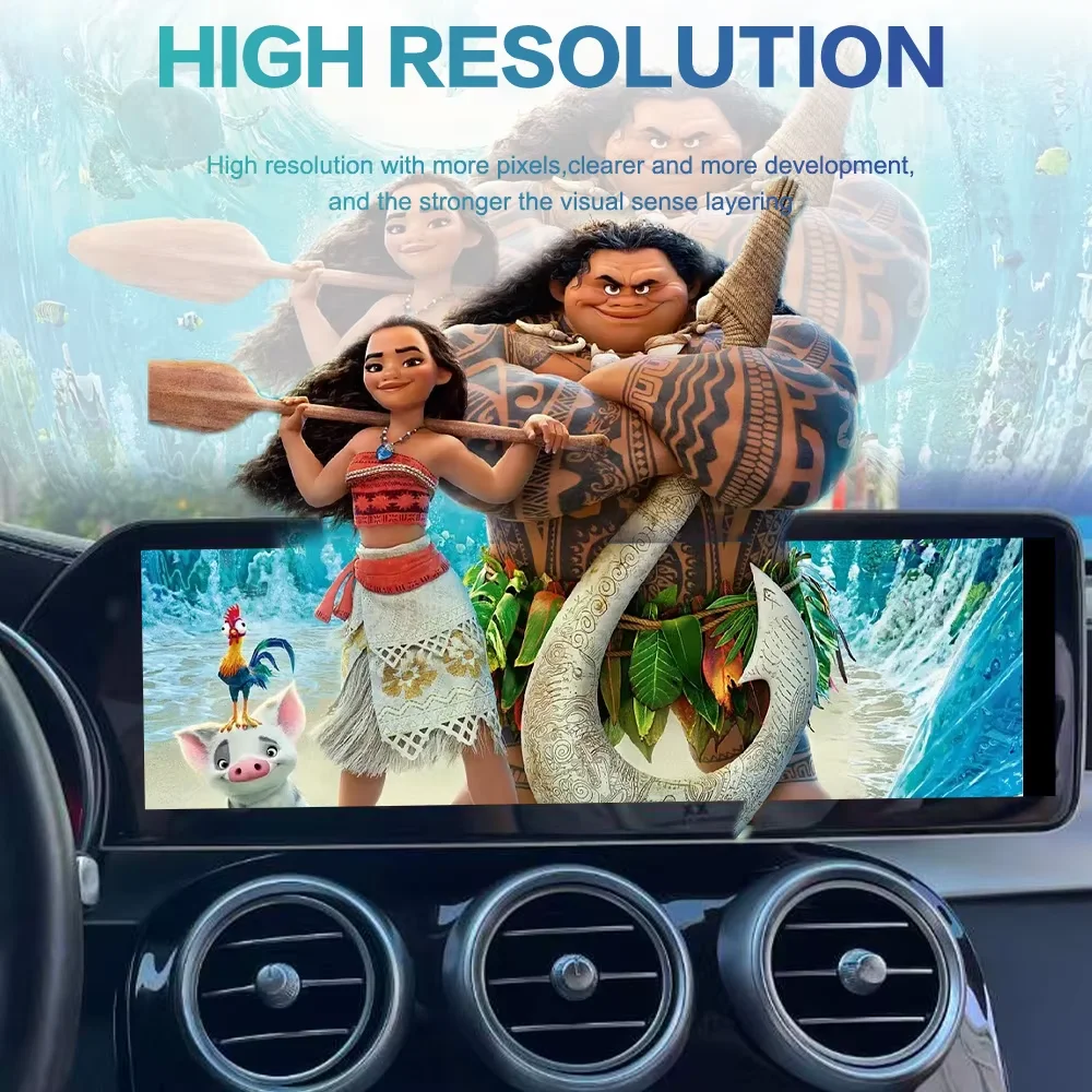 R 14.9 inch For Mercedes Benz C GLC W205 2007 2008 -2018 Car Radio Stereo GPS Automotive Multimedia Carplay Android 13 Head Unit