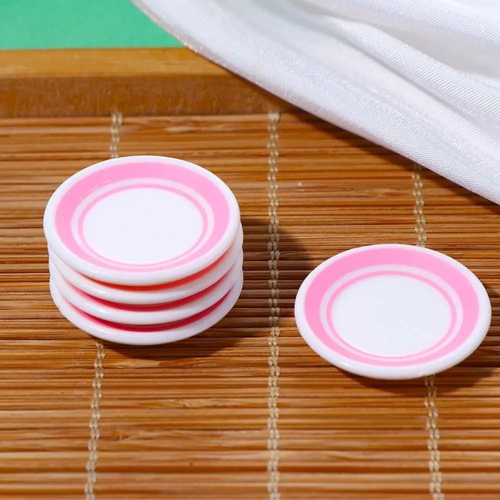 ชุดอาหารของเล่นจำลอง อุปกรณ์ตกแต่งบ้านตุ๊กตาขนาดเล็ก อุปกรณ์ประกอบฉากถ่ายภาพ จานอาหาร ของเล่นครัว จานอาหารสำหรับบ้านตุ๊กตา