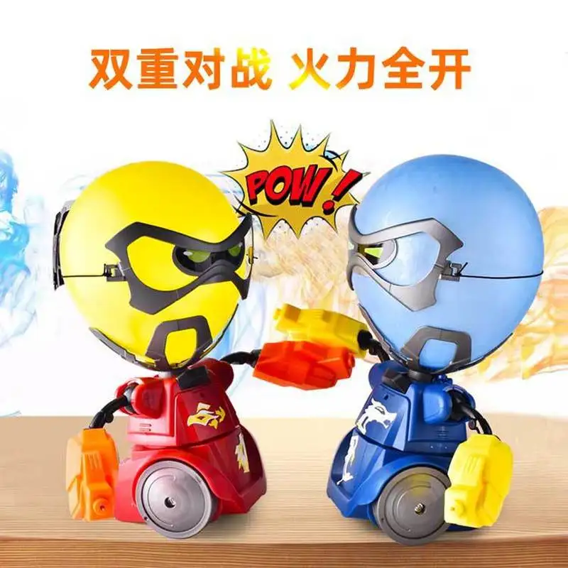 Children's Remote Control Interactive Battle Balloon Robot Combat Boxing Double Boxing Electric Toy Boy Educational Toy Gift