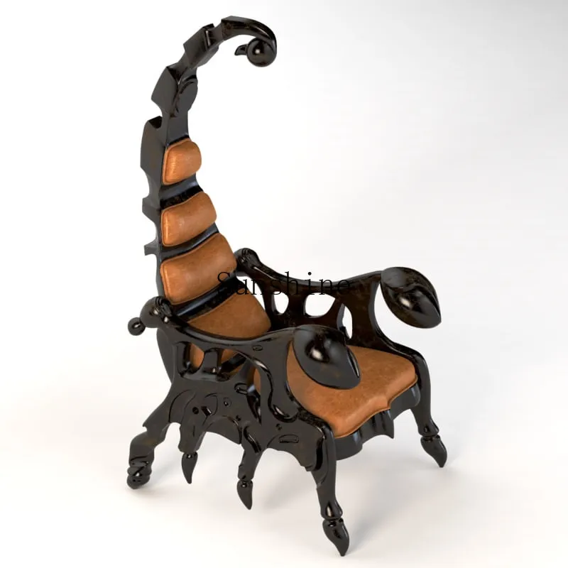 Creative Scorpion Hotel Personality Art Special-shaped Reception Exhibition Window Ornament Chair