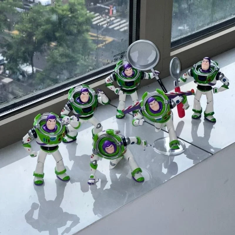 Toptoy New Buzz Lightyear Toy Story 5 Adventure Collectible Action Figure Blind Box Trendy Ornament Gift For Adult Collector