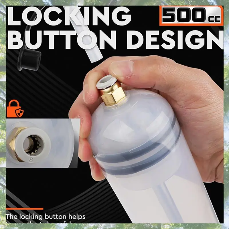 التجزئة سيارة النفط السائل النازع ملء زجاجة 500 مللي السيارات دليل الفرامل مضخة زيت نقل استخراج السائل